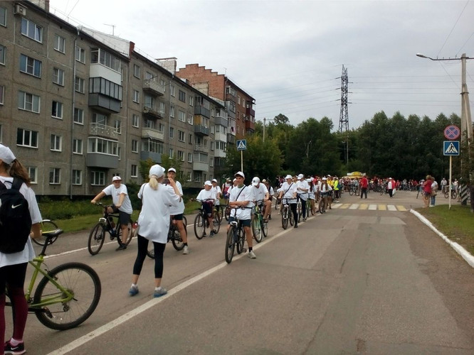 29 июля в 12.00 состоялся Велопробег в г. Осинники